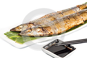 Grilled Japanese Sanma Fish