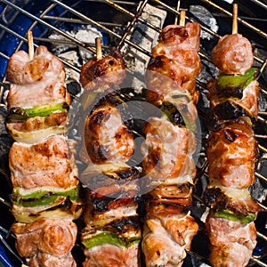 Grilled kabobs