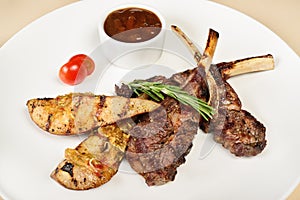 Grilled Lamb on the bone