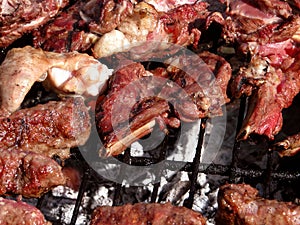 Grilled meat