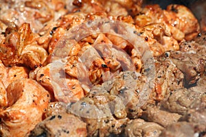 Grilled meat