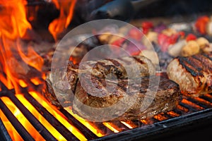 Grilled meat