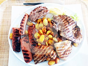 Grilled meat