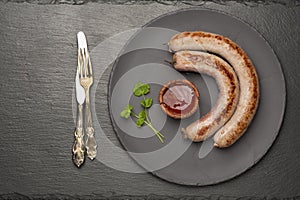 Grilled meat sausage