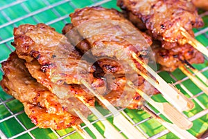 Grilled meat thai style