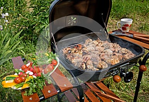 Grilled Meat & Vegetables