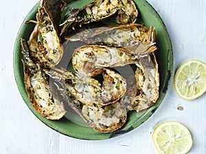 Grilled moreton bay bugs