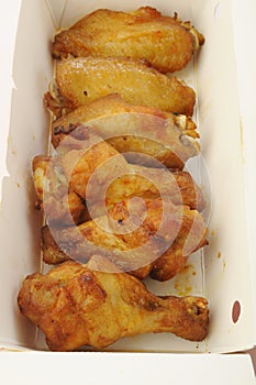 Grilled new orlean chicken wing