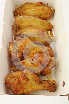 Grilled new orlean chicken wing