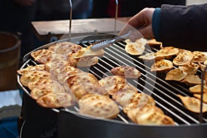 Grilled oscypek- sheep cheese