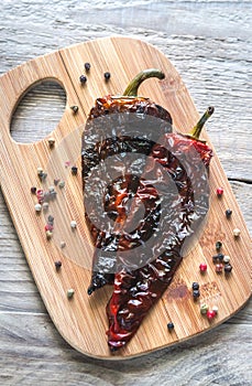 Grilled peppers