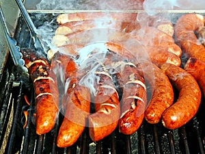 Grilled Polish Sausage