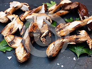 Grilled Porcini Mushrooms