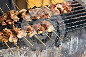 Grilled pork