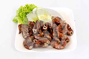 grilled pork chitterlings