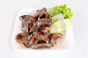 grilled pork chitterlings