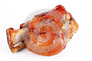 A grilled pork knuckle