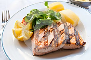 Grilled Salmon