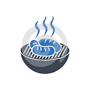 Grilled Sausages Icon