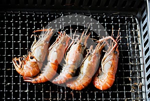 Grilled shrimp