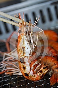 Grilled shrimp