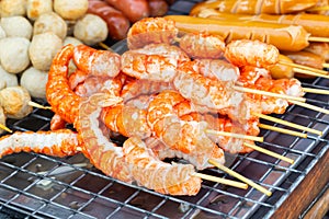 grilled shrimp surimi