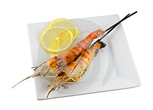 Grilled Shrimps photo