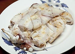 Grilled Squid