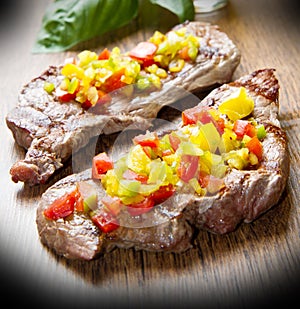 Grilled Steak Meat