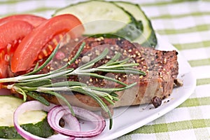 Grilled Steak Meat