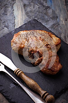 Grilled T-bone steak