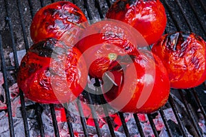 Grilled tomato