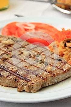 Grilled Tuna steak