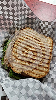 Grilled Turkey Sandwich