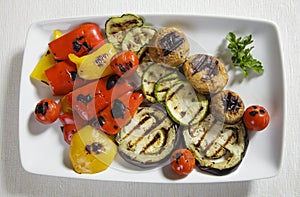 Grilled vegetables