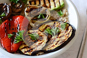 Grilled vegetables