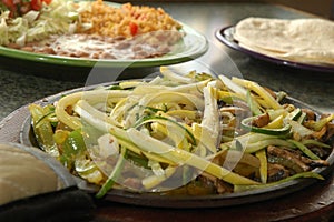 Grilled veggie fajita