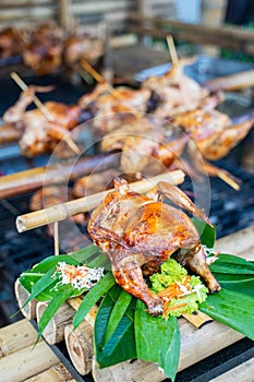 Grilled Whole Marinated Chicken Recipe