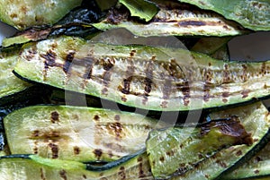 Grilled zucchini