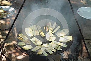 Grilled Zucchini baked photo