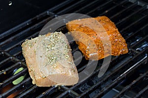Grilling Omega3 rich fish