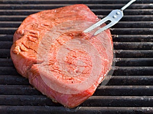 Grilling Steak