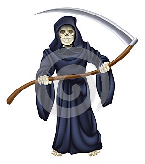 Grim Reaper Death Skeleton