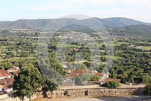 Grimaud on the Southern France