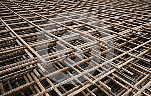 Grime and Steel: Though weathered, the structural integrity of this wiremesh is set to define the next phase of construction