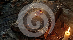 Grimoire arcana for enhancing magical abilities and skills