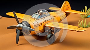 Grimpkin Engineering\'s Heroic Scale Airplane Miniature Inspired By Johnny Quest
