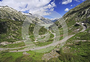 Grimsel Pass, Alps Mountains, Switzerland