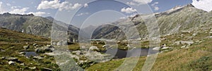 Grimsel pass panorama
