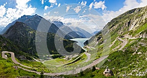 Grimselpass panorama